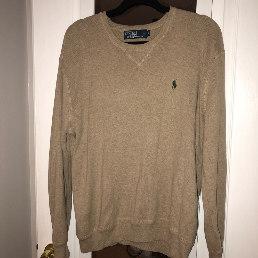 Tan POLO pullover